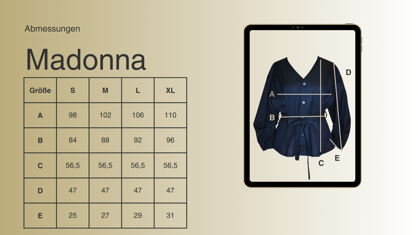 Bluse Madonna