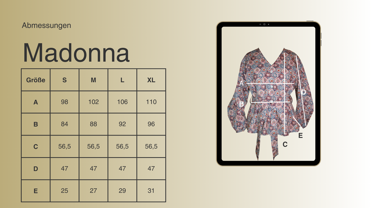 Bluse Madonna