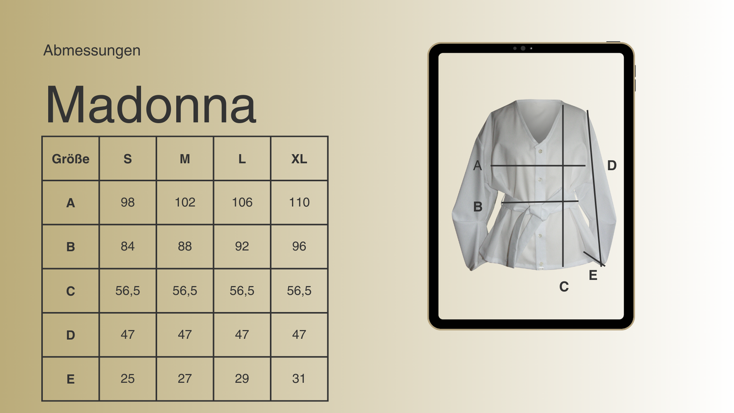 Madonna blouse
